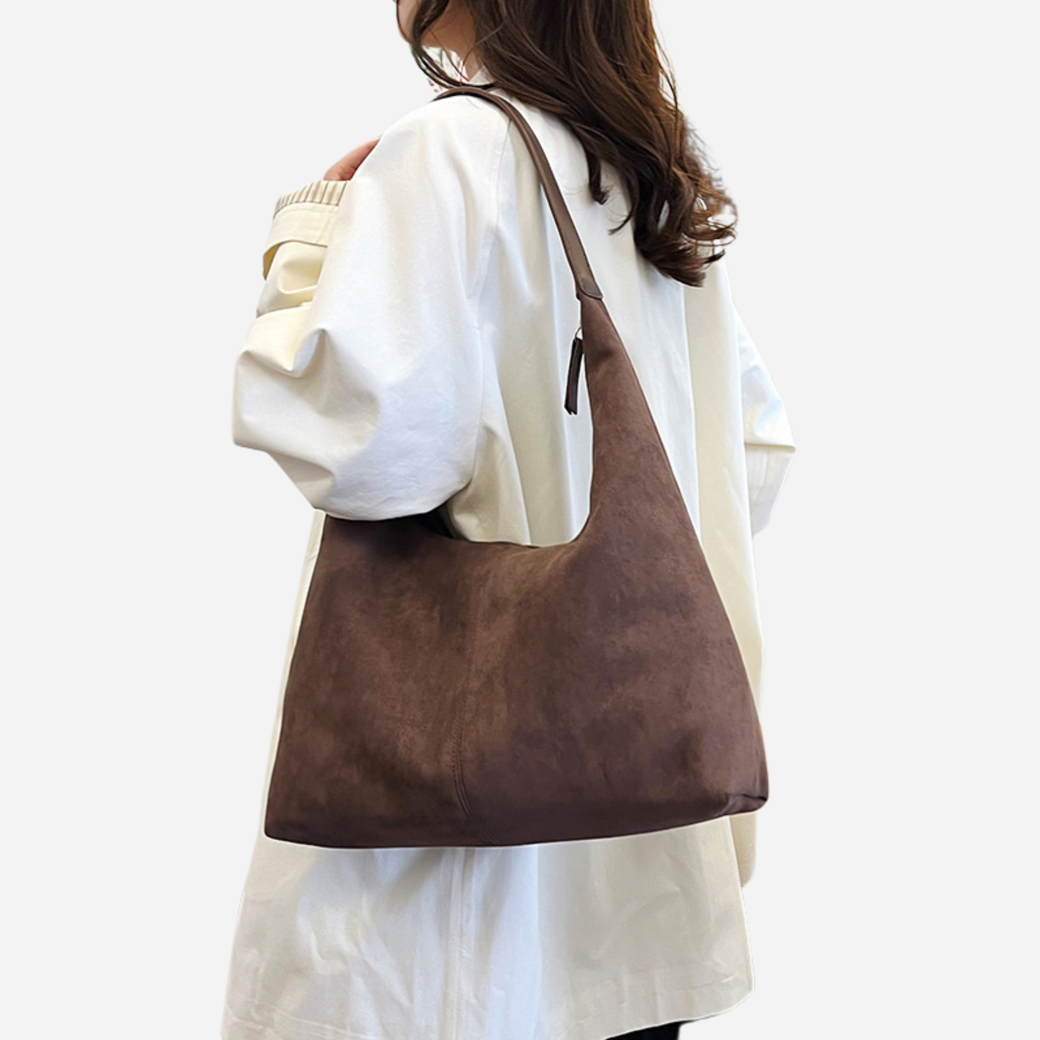 Sahara Suede Handbag
