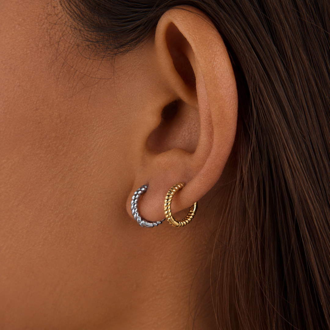 Goldie Huggie Earrings