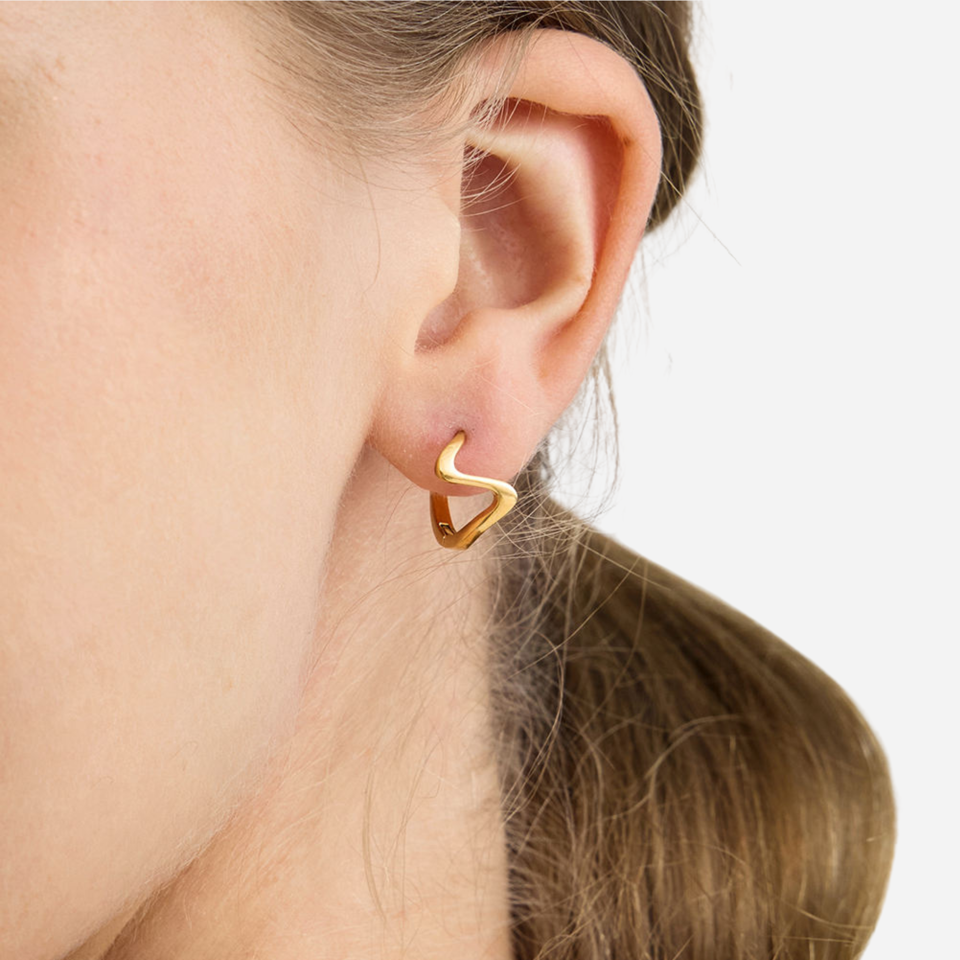 Elena Huggie Earrings