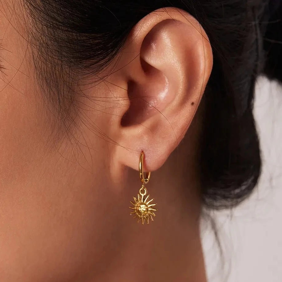 Sol Huggie Earrings