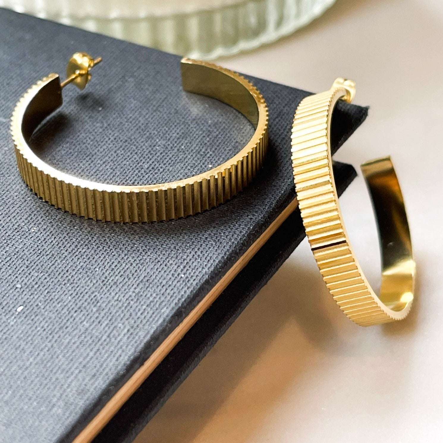 Kim Hoop Earrings
