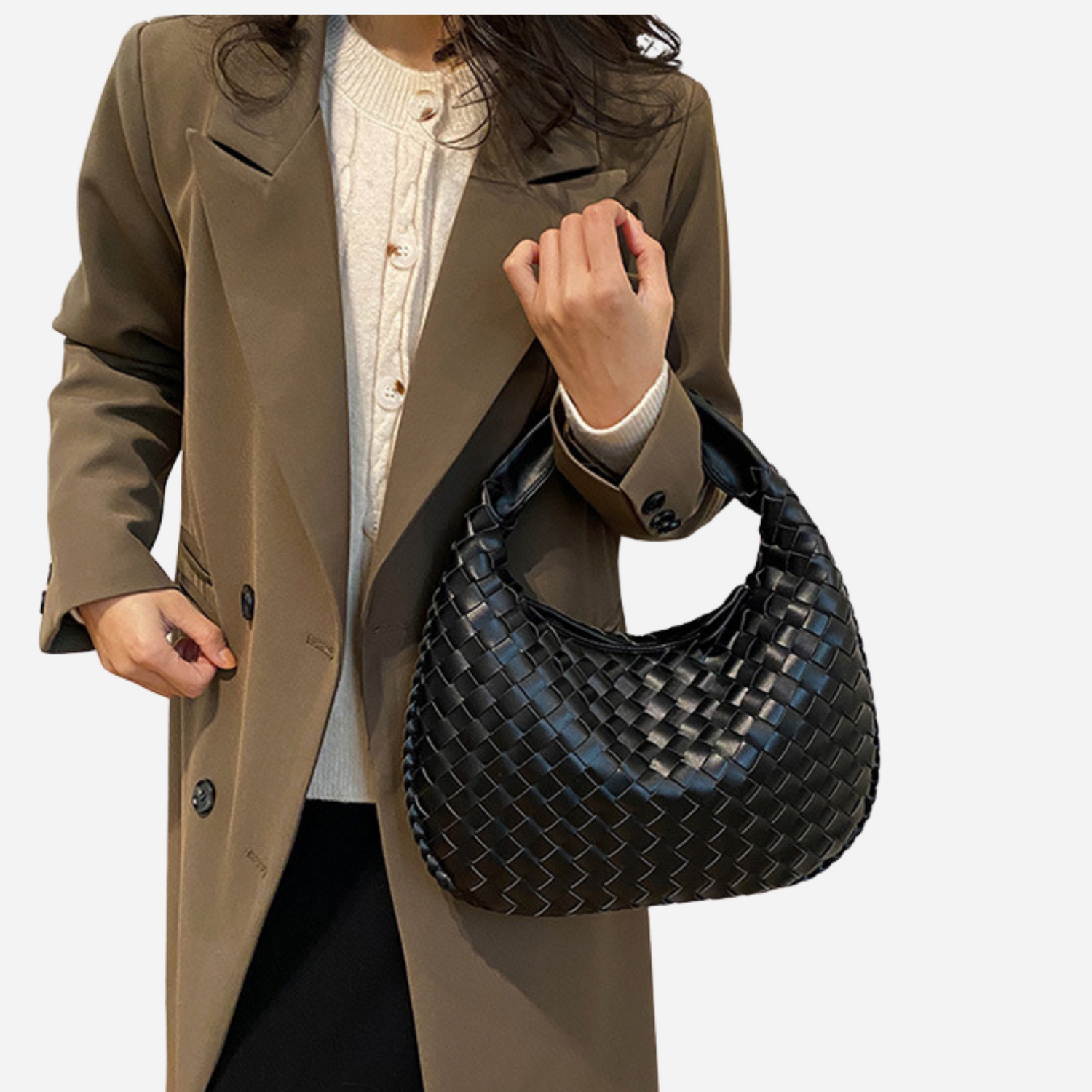 Terra Small Woven Handbag