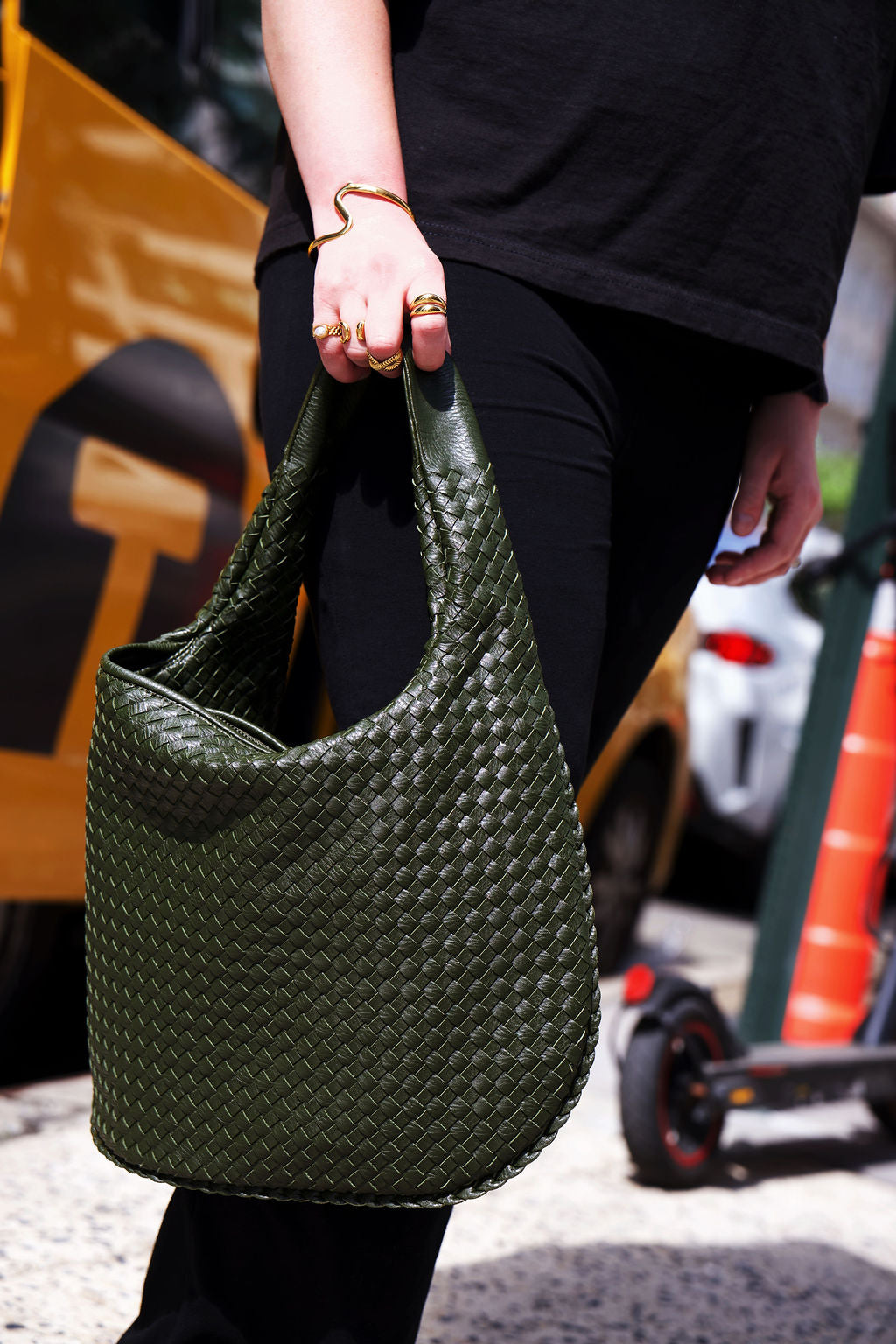 Terra Large Woven Handbag