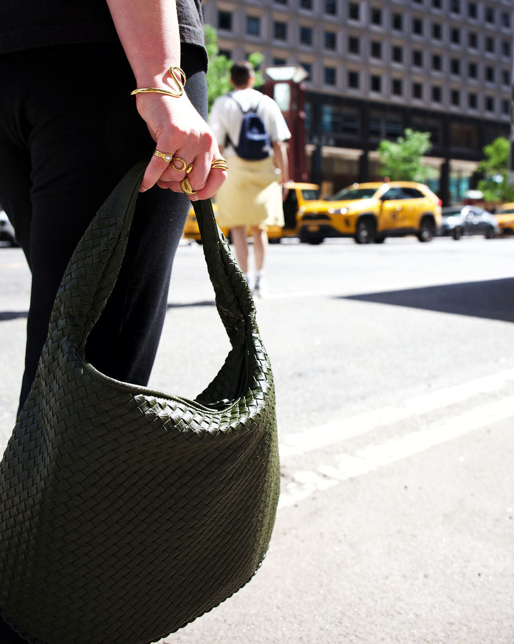 Terra Large Woven Handbag